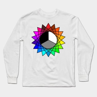 Stained Glass, Version One Long Sleeve T-Shirt